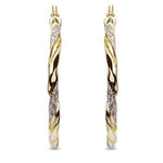 Gold-Tone Pearl Drop Earrings for Women