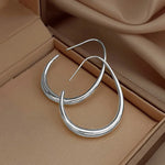 Minimalist Heart Drop Earrings with Faux Pearls for Women