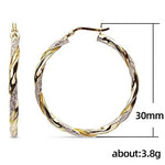 Gold-Tone Pearl Drop Earrings for Women